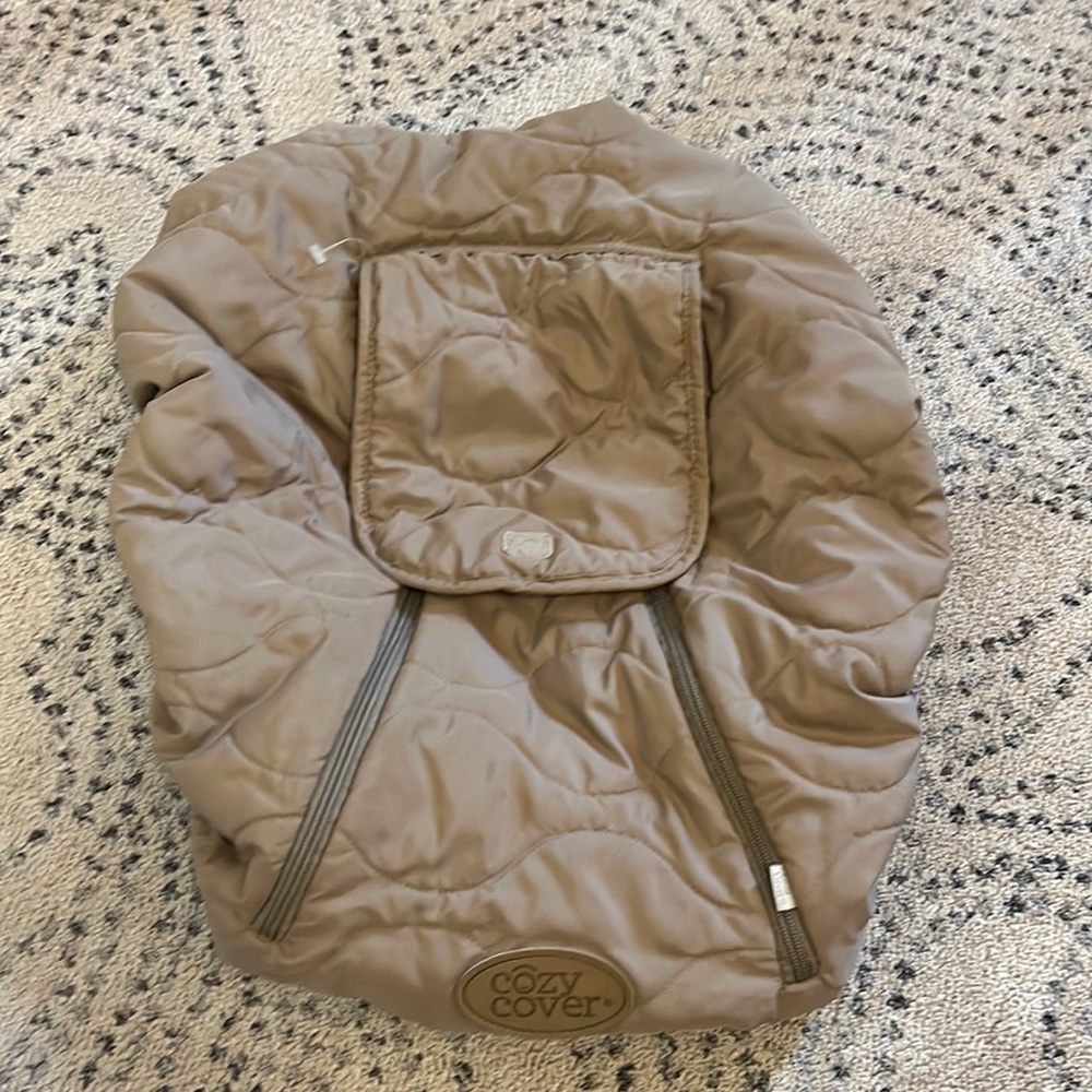 Quilted car seat cover